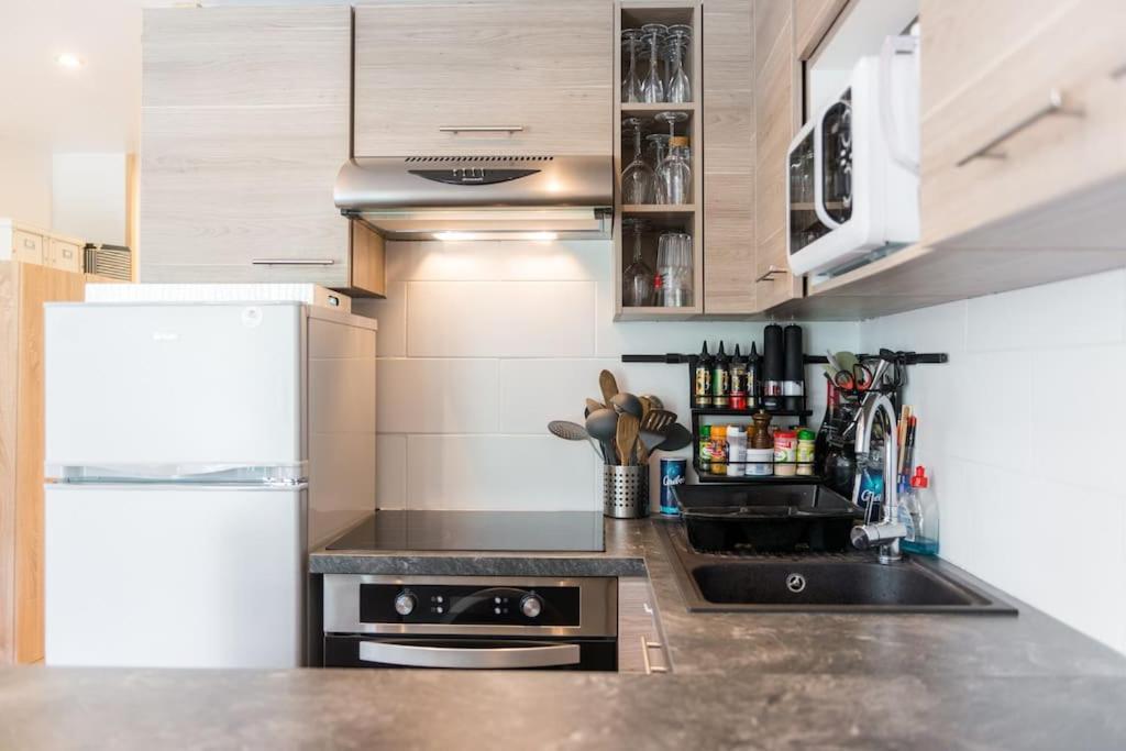 Апартаменты Pied-A-Terre Cosy Face Aux Pistes De La Princesse Деми-Картье Экстерьер фото