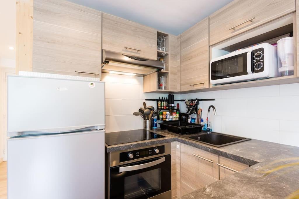 Апартаменты Pied-A-Terre Cosy Face Aux Pistes De La Princesse Деми-Картье Экстерьер фото